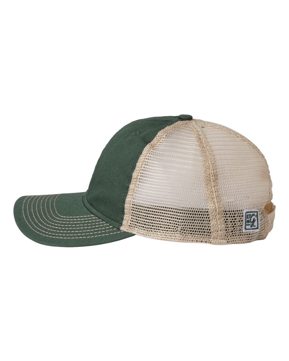 Soft Trucker Cap - DirectSide - B96295540 - Dark Green/ Khaki