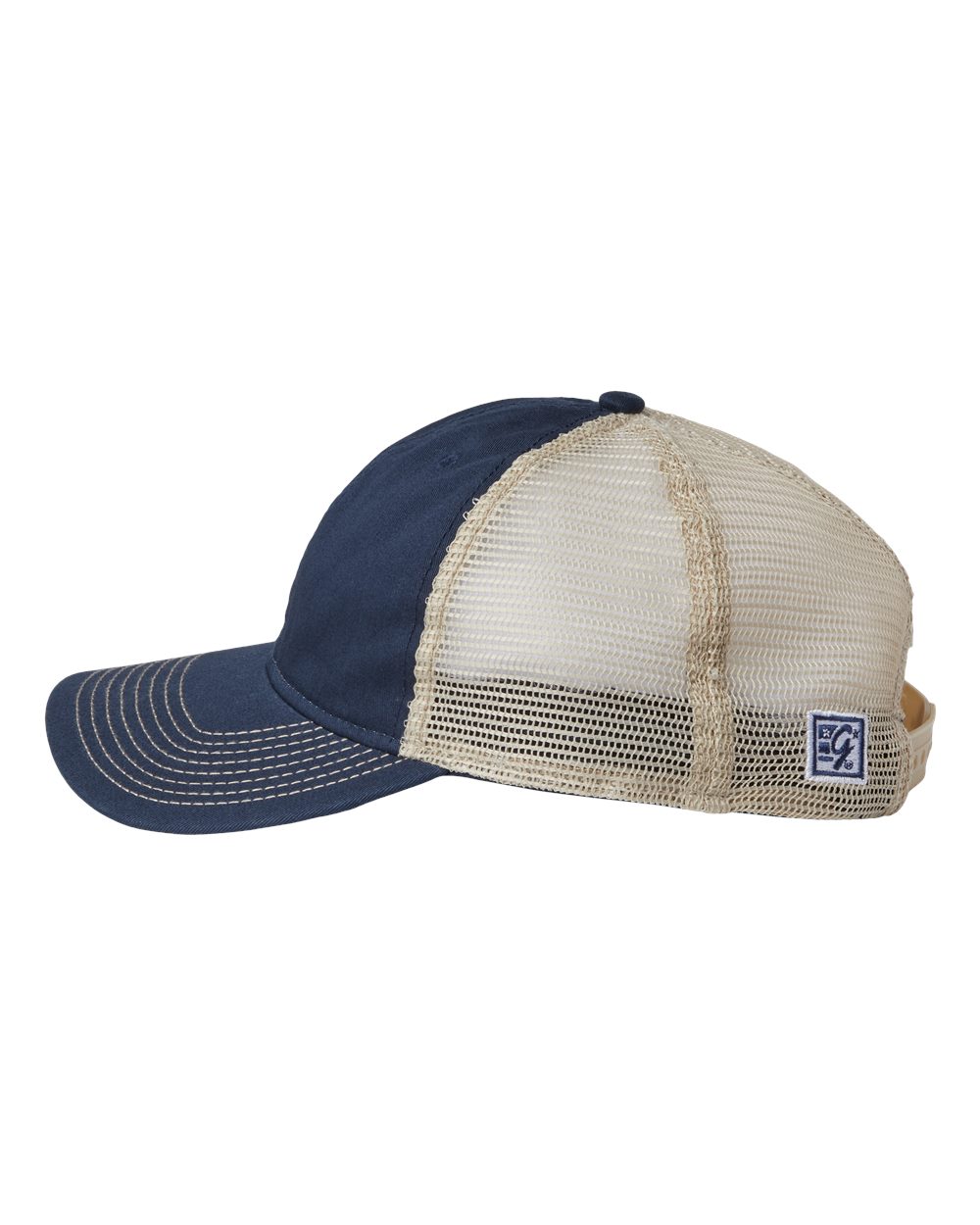 Soft Trucker Cap - DirectSide - B96295650 - Navy/ Khaki