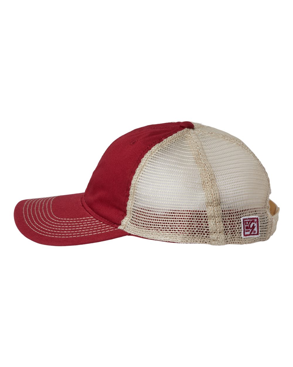 Soft Trucker Cap - DirectSide - B96295700 - Cardinal/ Khaki