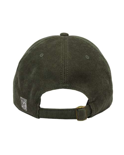 Relaxed Corduroy Cap - Back - B12995540 - Light Olive Green