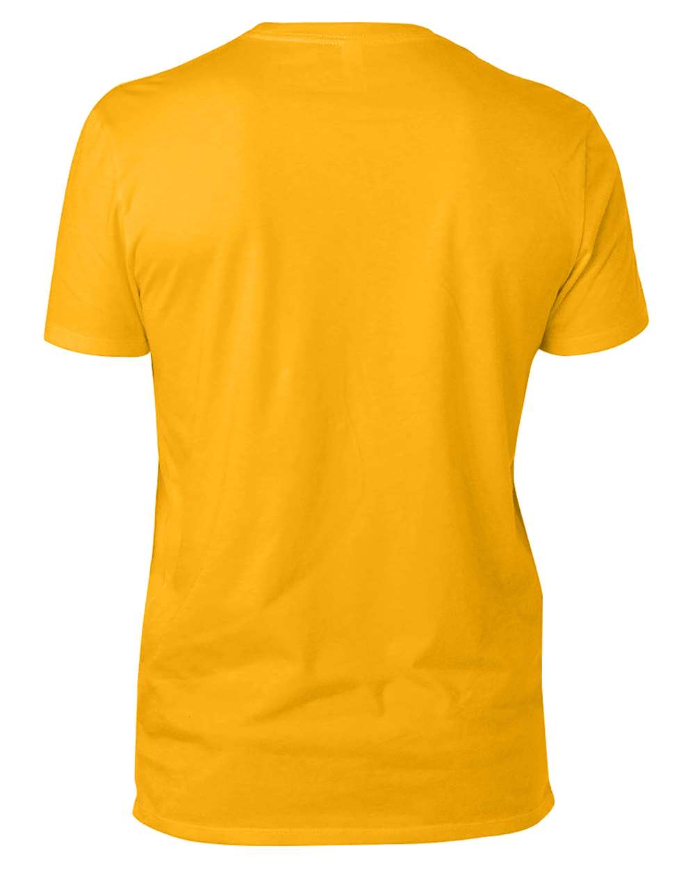 Unisex Ultimate CVC T-Shirt - Back - B771E0122 - Gold