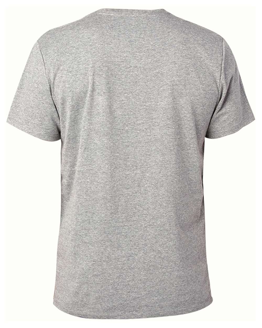 Unisex Ultimate CVC T-Shirt - Back - B771E0352 - Heather Grey