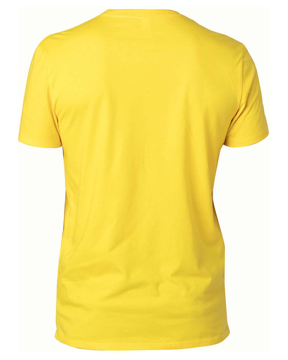 Unisex Ultimate CVC T-Shirt - Back - B771E0412 - Bright Yellow
