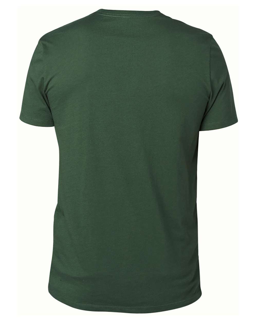 Unisex Ultimate CVC T-Shirt - Back - B771E0522 - Forest Green