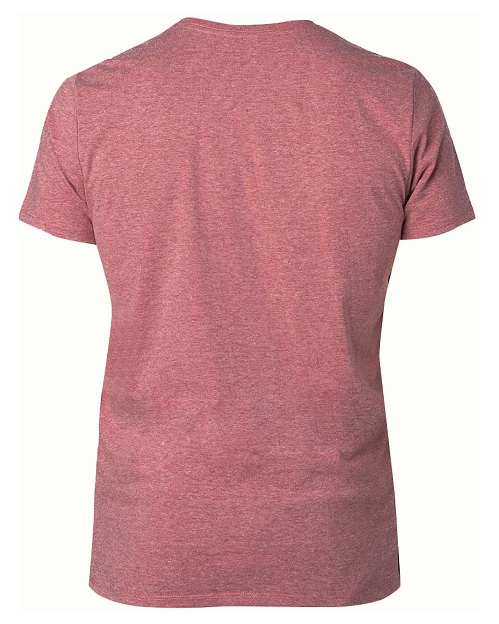 Unisex Ultimate CVC T-Shirt - Back - B771E0532 - Maroon Heather