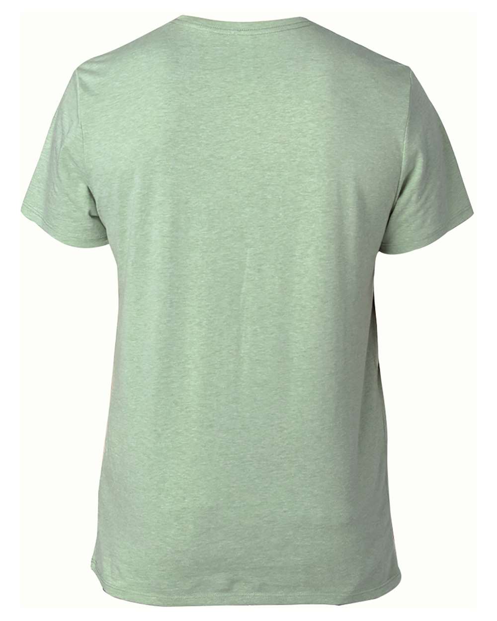 Unisex Ultimate CVC T-Shirt - Back - B771E0612 - Army Heather