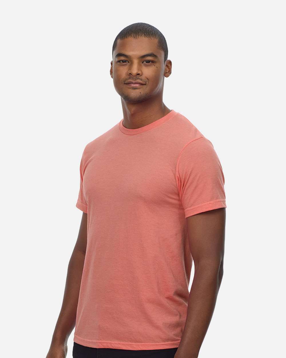 Unisex Epic CVC T-Shirt - OnModelSide - B813E0432 - Heather Sunset