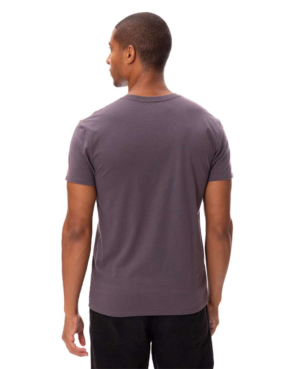 Unisex Ultimate T-Shirt - OnModelBack - B777E0092 - Coal