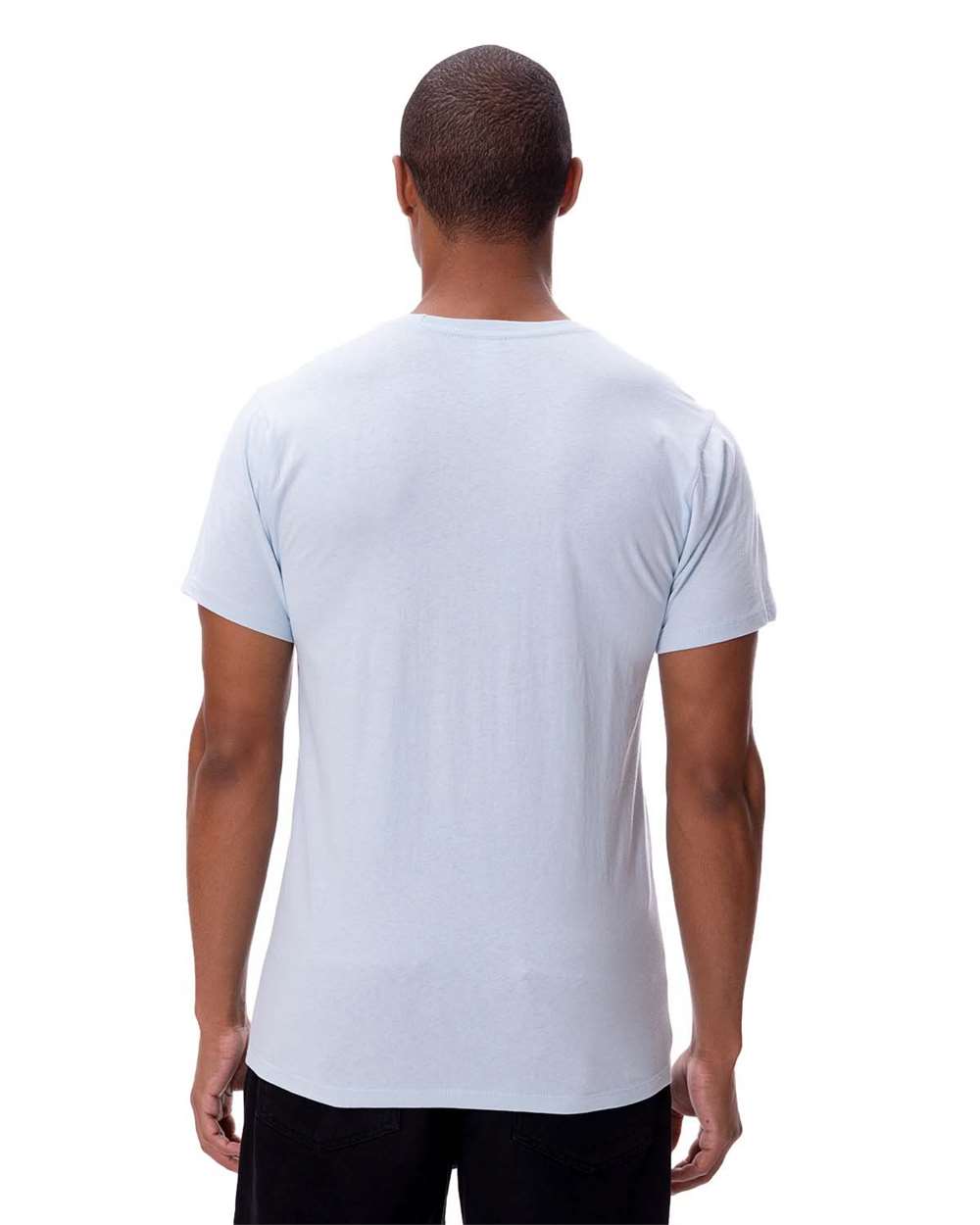 Unisex Ultimate T-Shirt - OnModelBack - B777E0253 - Powder Blue