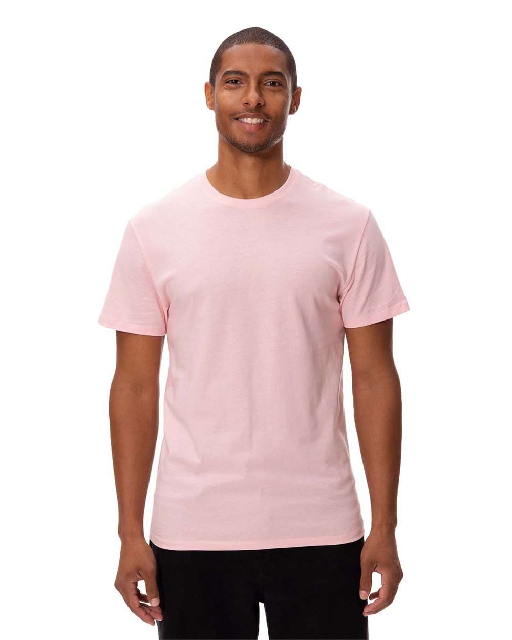 Unisex Ultimate T-Shirt - OnModelFront - B777E0303 - Powder Pink