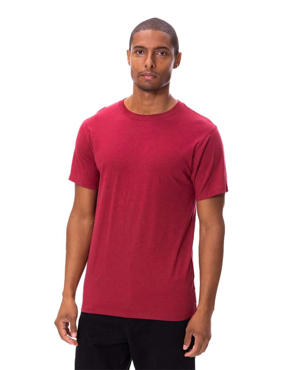 Unisex Ultimate T-Shirt - OnModelFront - B777E0522 - Burgundy