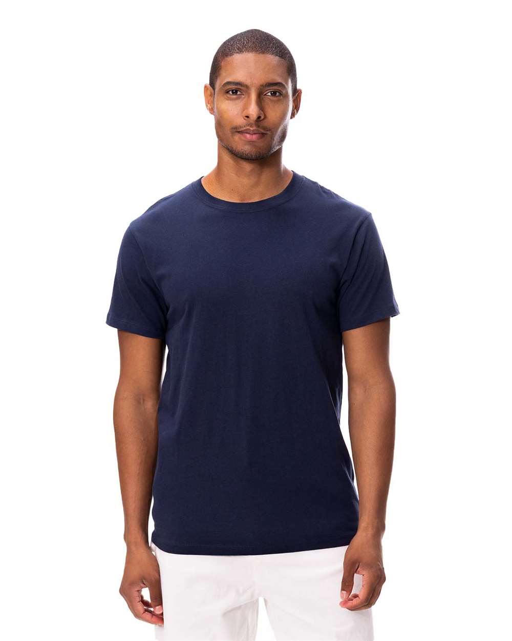 Unisex Ultimate T-Shirt - OnModelFront - B777E0652 - Midnight Navy