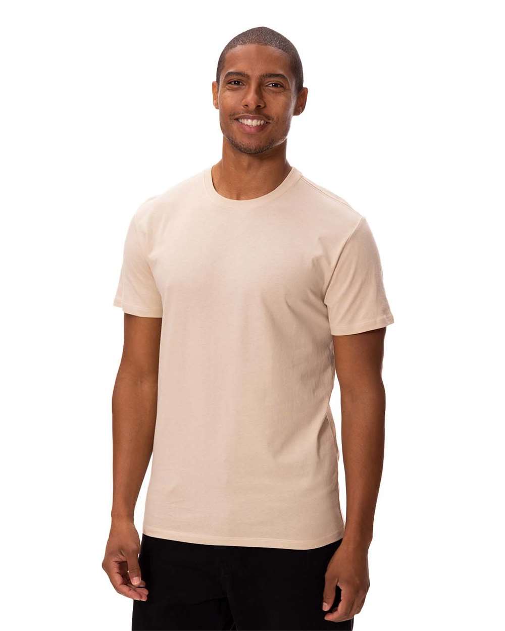 Unisex Ultimate T-Shirt - OnModelFront - B777E0732 - Sand
