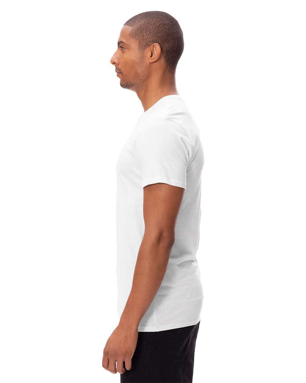 Unisex Ultimate T-Shirt - OnModelSide - B777E0002 - White
