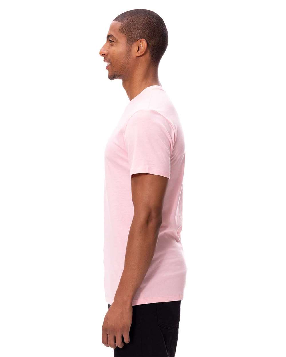 Unisex Ultimate T-Shirt - OnModelSide - B777E0303 - Powder Pink