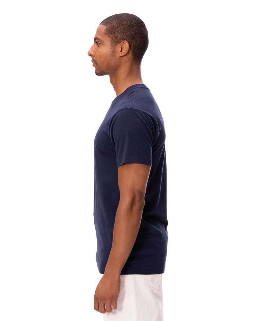 Unisex Ultimate T-Shirt - OnModelSide - B777E0652 - Midnight Navy