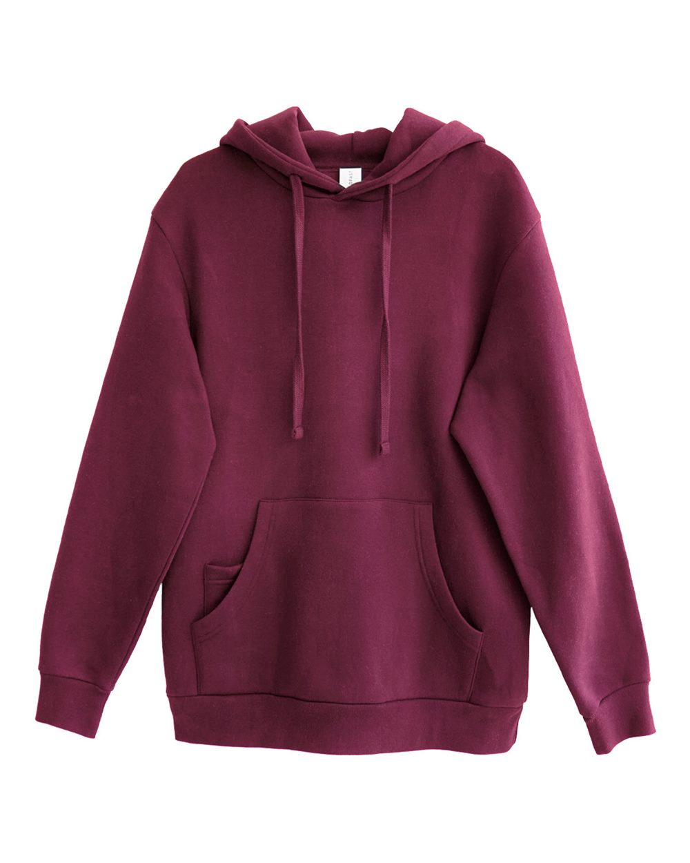Unisex Epic Fleece Pullover Hooded Sweatshirt - Front - B815E0533 - Maroon