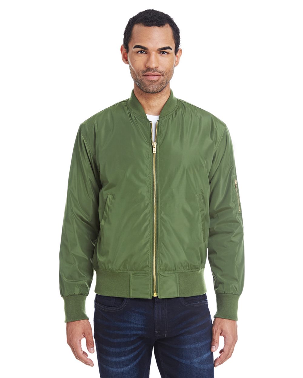 Unisex Bomber Jacket - styleImage