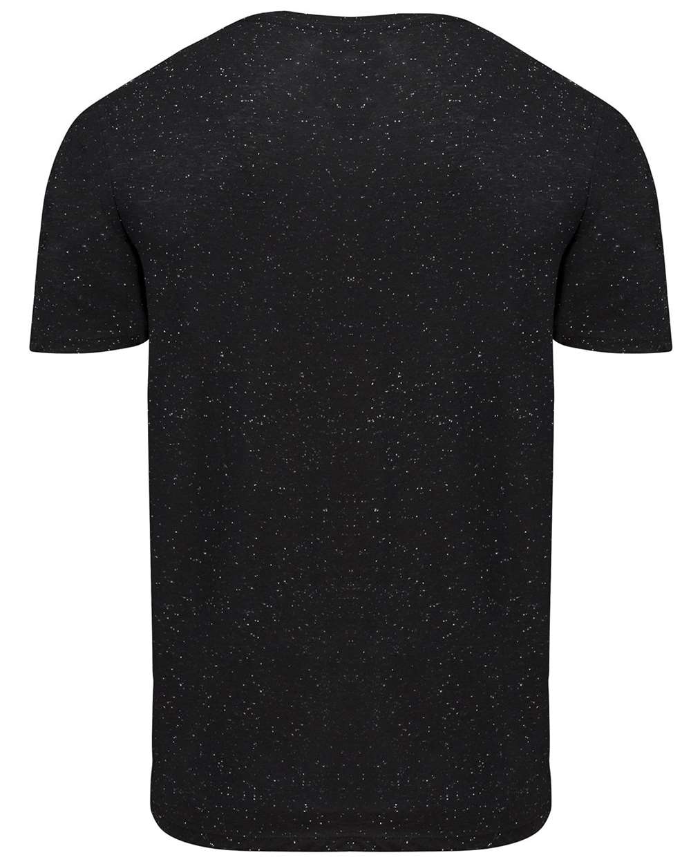 Men's Triblend Fleck T-Shirt - Back - B861E0504 - Black Fleck