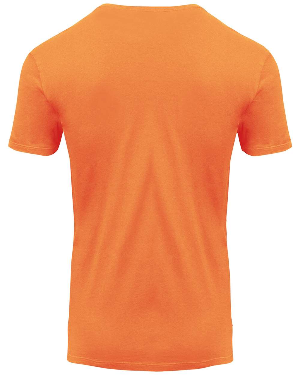 Unisex Pigment Dye T-Shirt - Back - B863E0168 - Tangerine