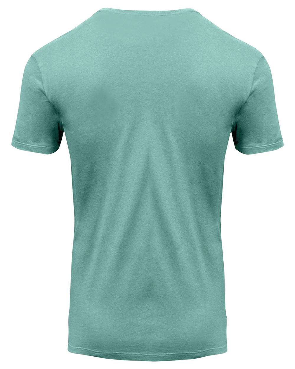 Unisex Pigment Dye T-Shirt - Back - B863E0172 - Seafoam