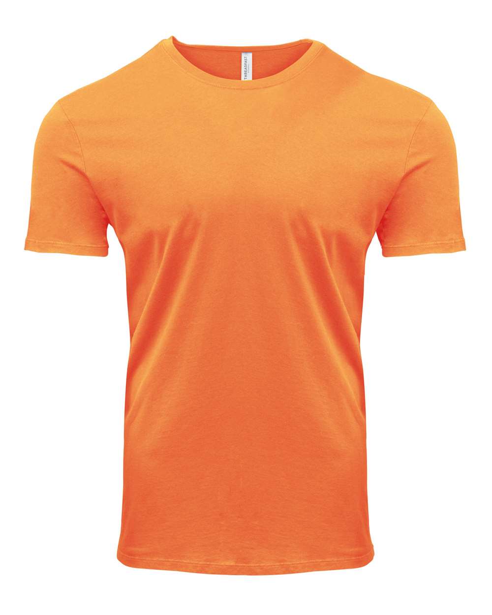 Unisex Pigment Dye T-Shirt - Front - B863E0168 - Tangerine