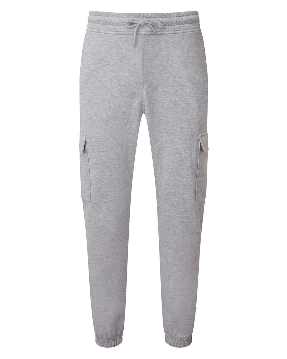 Unisex Riley Cargo Joggers - Front - B868A2092 - Heather Grey