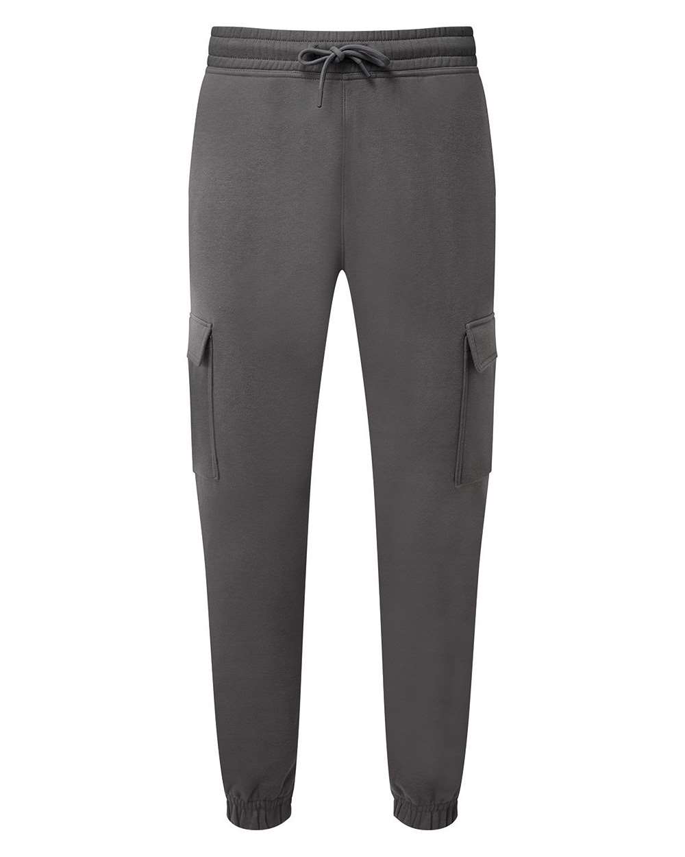 Unisex Riley Cargo Joggers - Front - B868A2582 - Charcoal