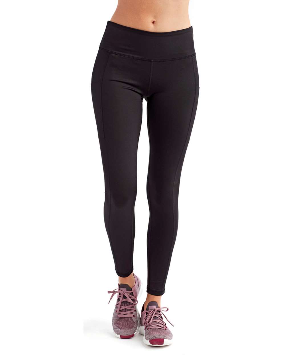 Women's Performance Leggings - OnModelFront - B863A2502 - Black