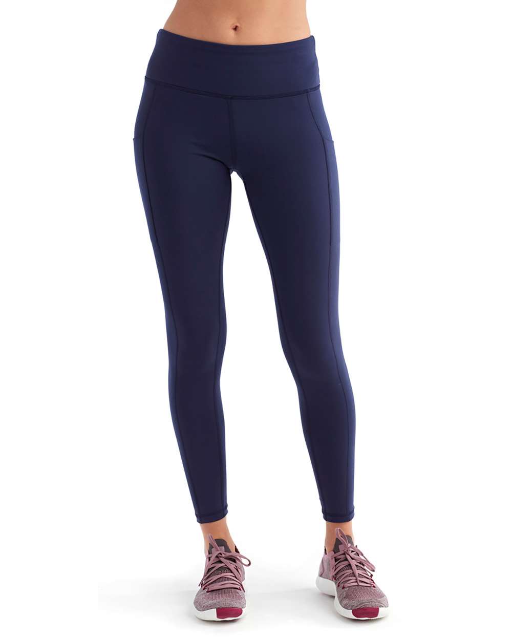 Women's Performance Leggings - OnModelFront - B863A2652 - Navy