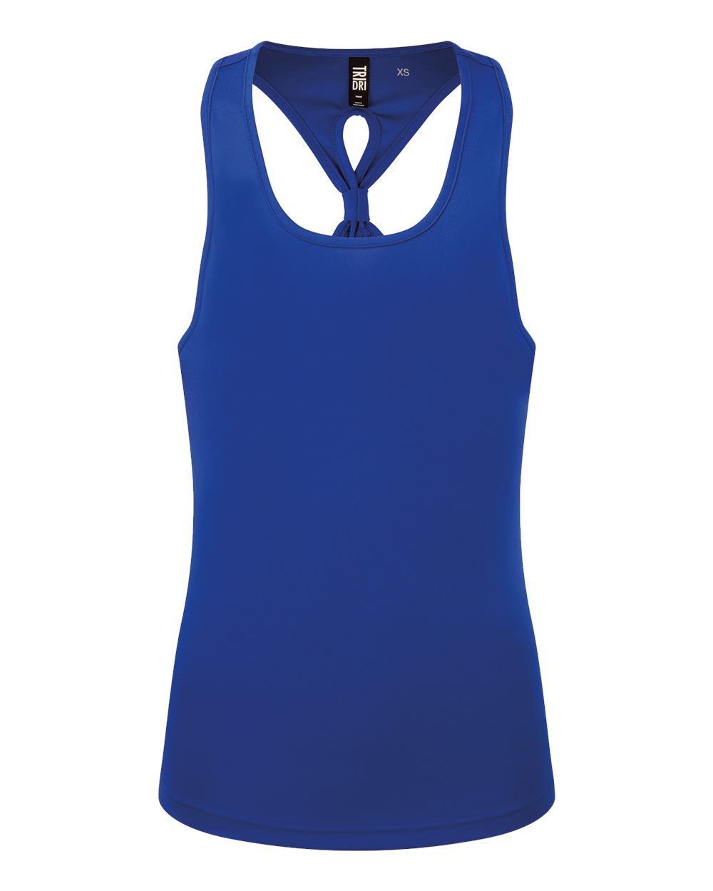 Women's Knot Back Venus Tank - Front - B848A2752 - Royal