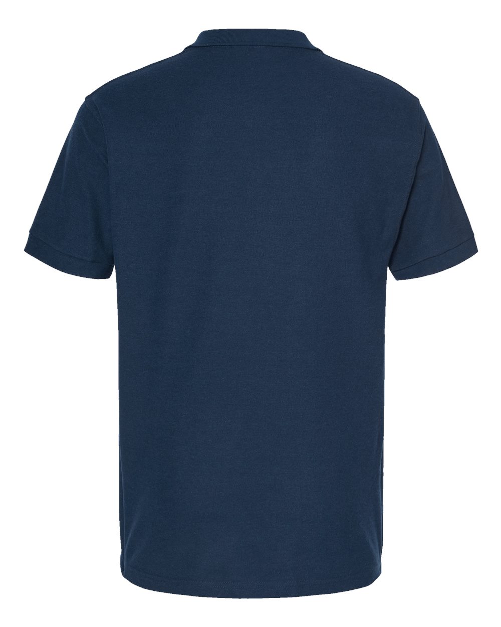 Men's 50/50 Sport Pique Polo - Back - B10559653 - Navy