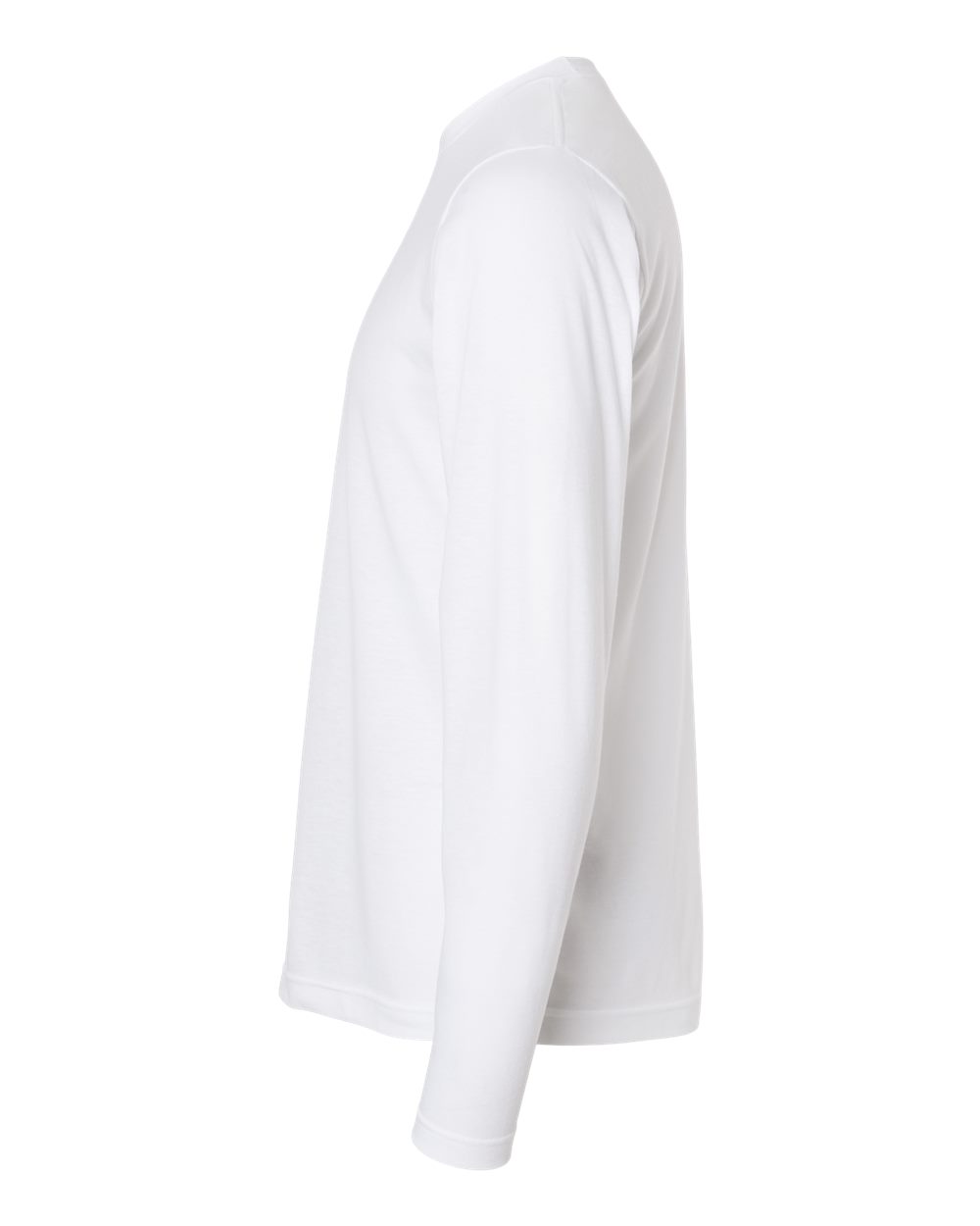 Unisex Poly-Rich Long Sleeve T-Shirt - DirectSide - B30059002 - White