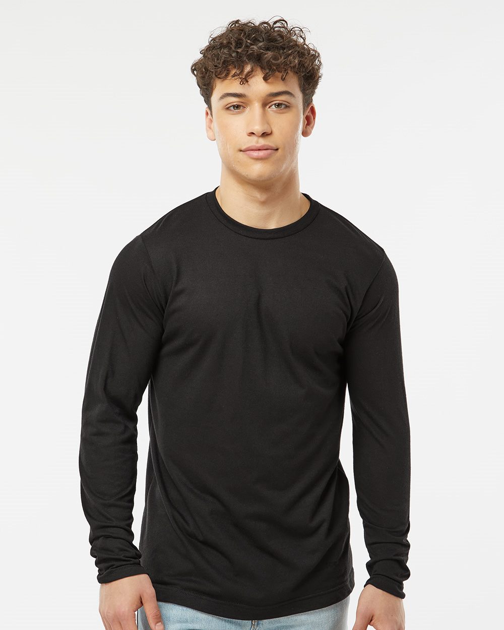 Unisex Poly-Rich Long Sleeve T-Shirt - styleImage