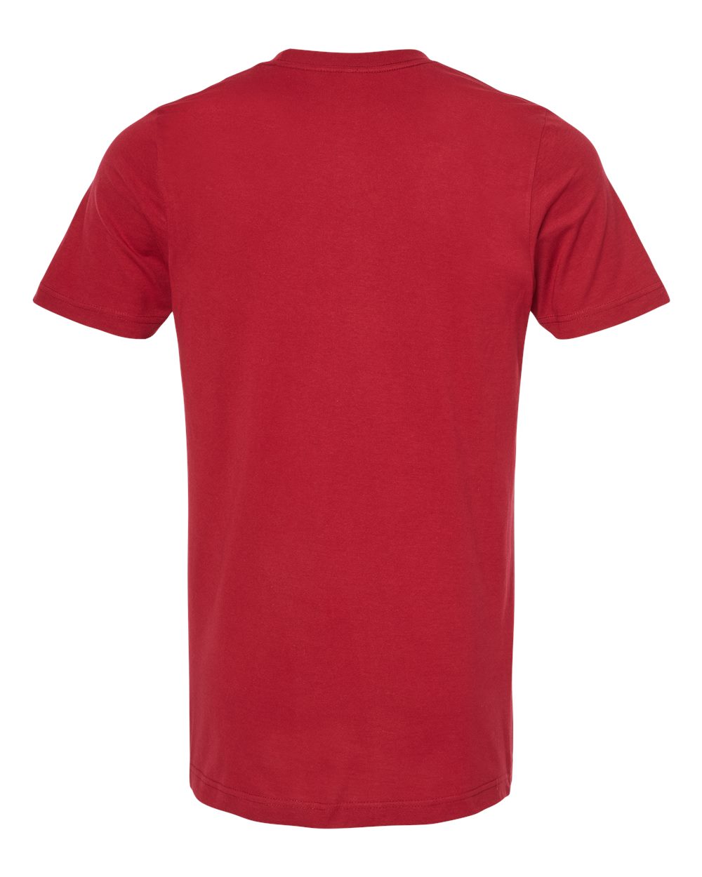 Men's Premium Cotton T-Shirt - Back - B10859103 - Cardinal