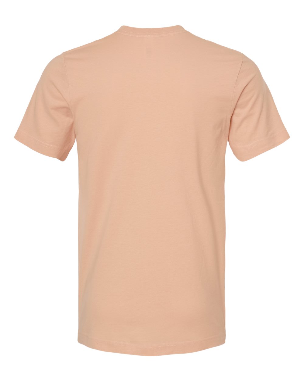 Men's Premium Cotton T-Shirt - Back - B10859122 - Peach