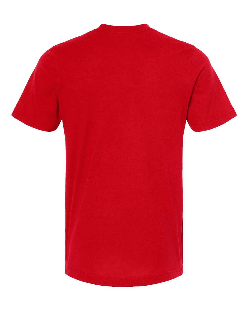 Men's Premium Cotton T-Shirt - Back - B10859132 - Red