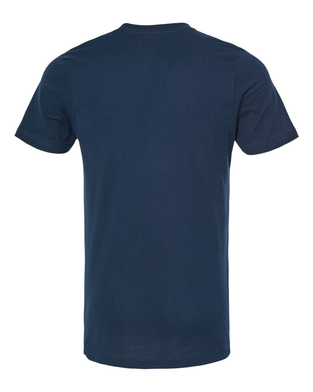 Men's Premium Cotton T-Shirt - Back - B10859652 - Navy