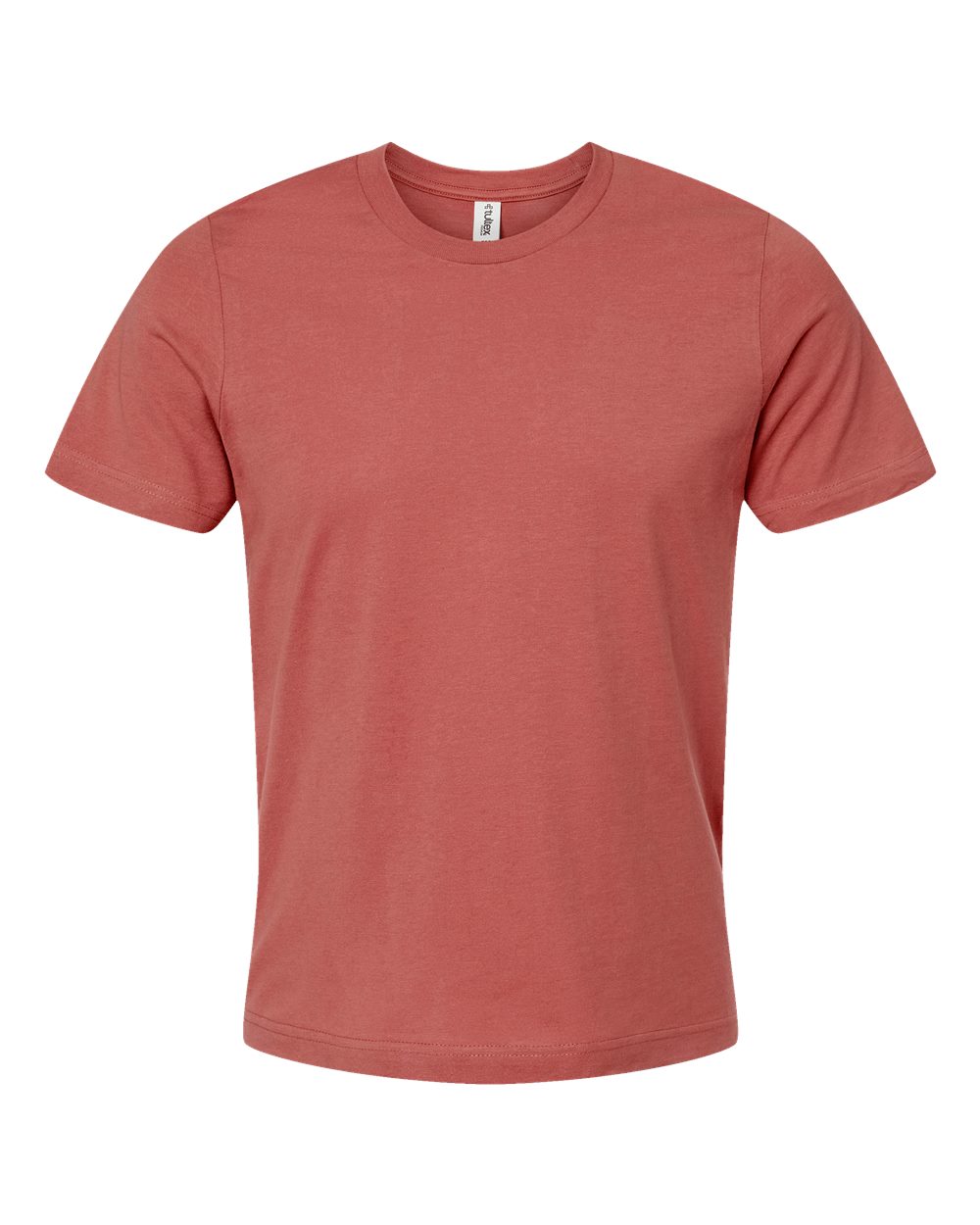 Men's Premium Cotton T-Shirt - Front - B10859662 - Terracotta