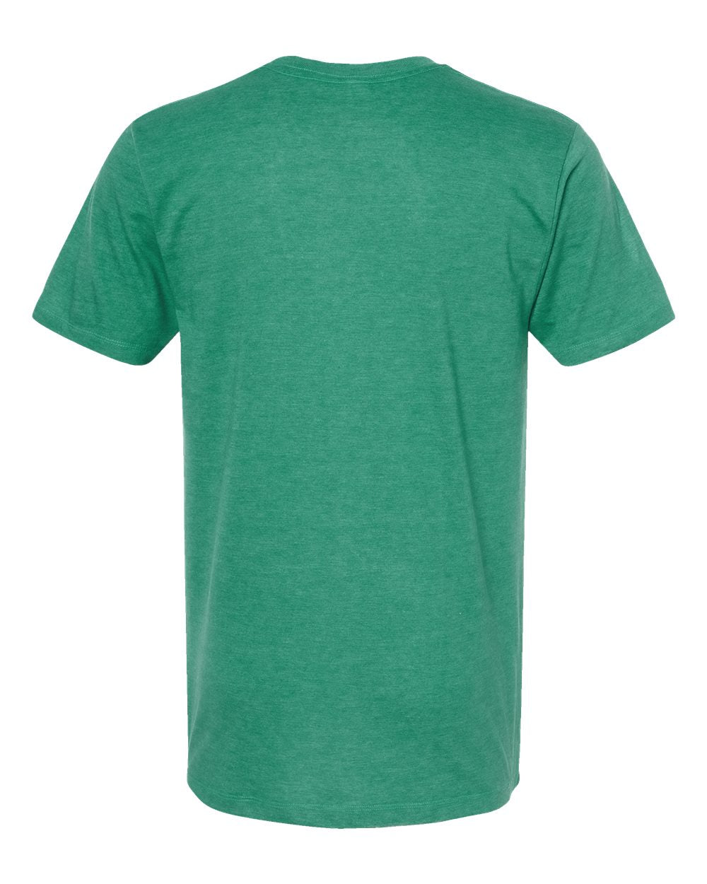 Men's Premium Cotton Blend T-Shirt - Back - B11059172 - Kelly Heather