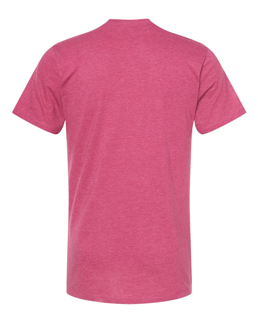 Men's Premium Cotton Blend T-Shirt - Back - B11059525 - Cactus Flower Heather