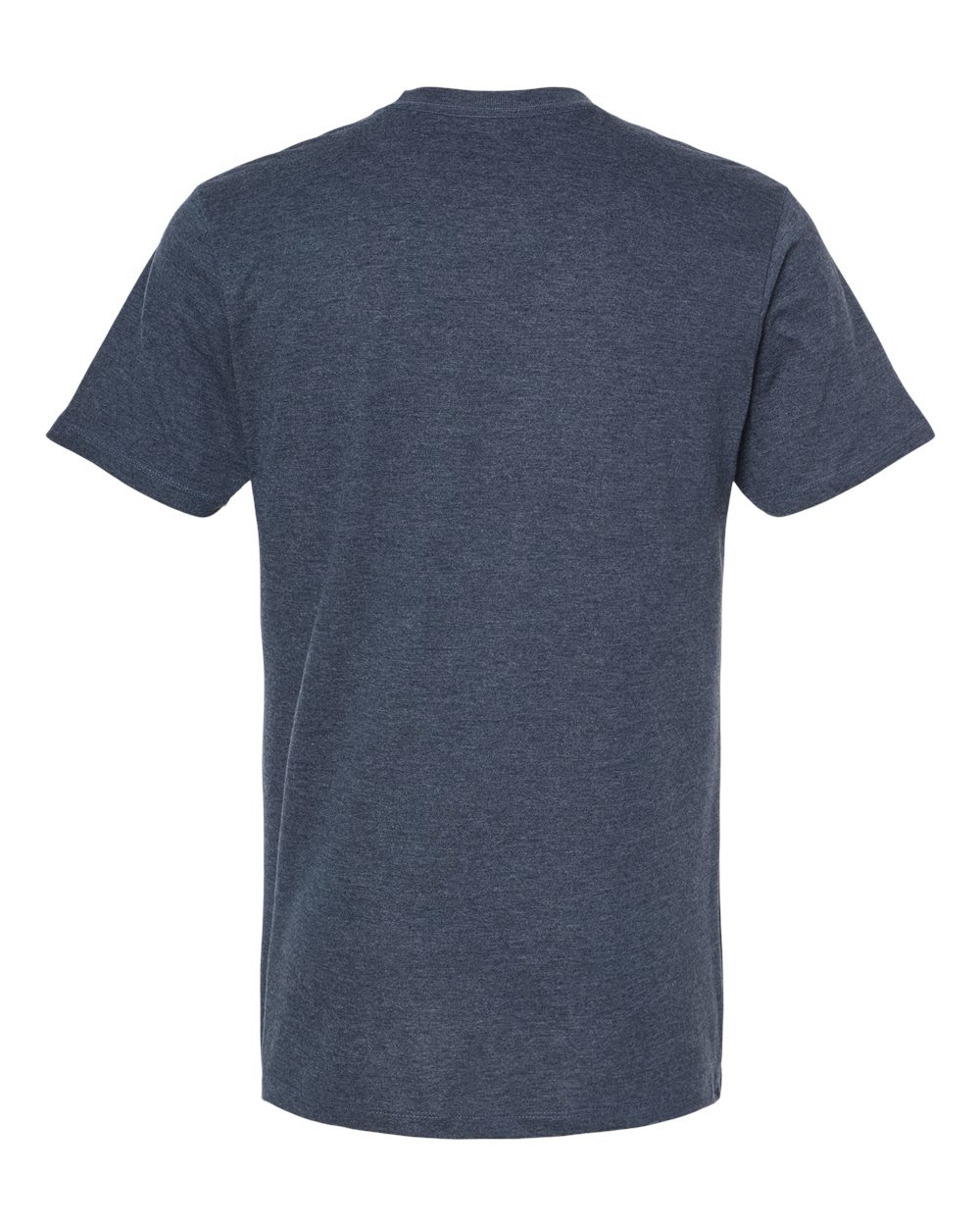Men's Premium Cotton Blend T-Shirt - Back - B11059652 - Navy Heather