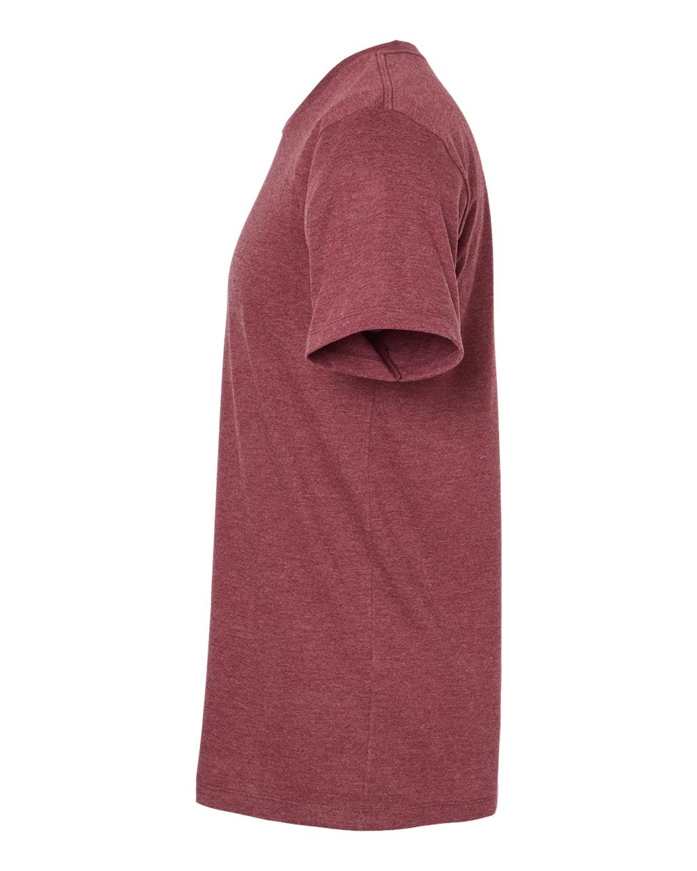 Men's Premium Cotton Blend T-Shirt - DirectSide - B11059702 - Burgundy Heather