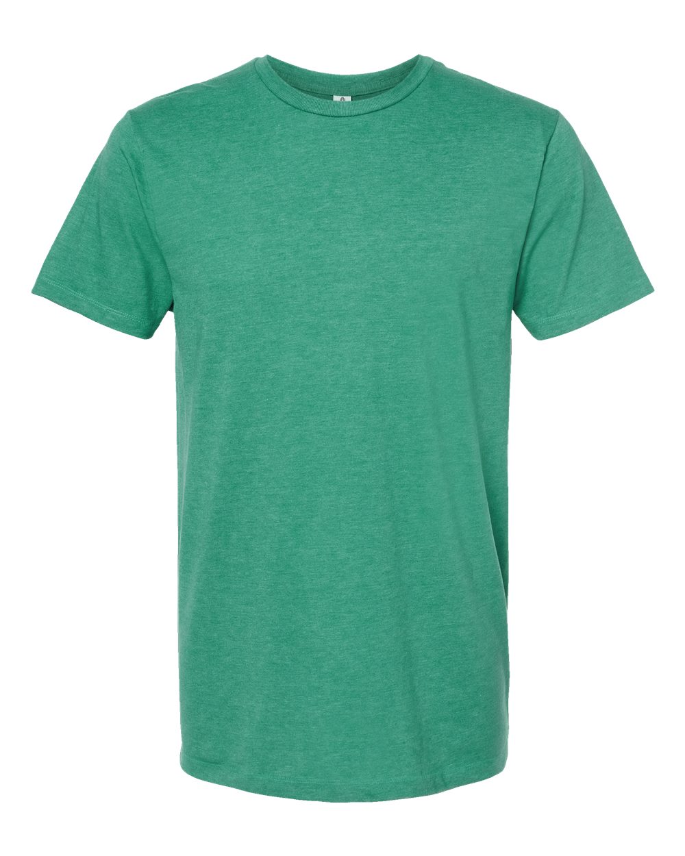 Men's Premium Cotton Blend T-Shirt - Front - B11059172 - Kelly Heather