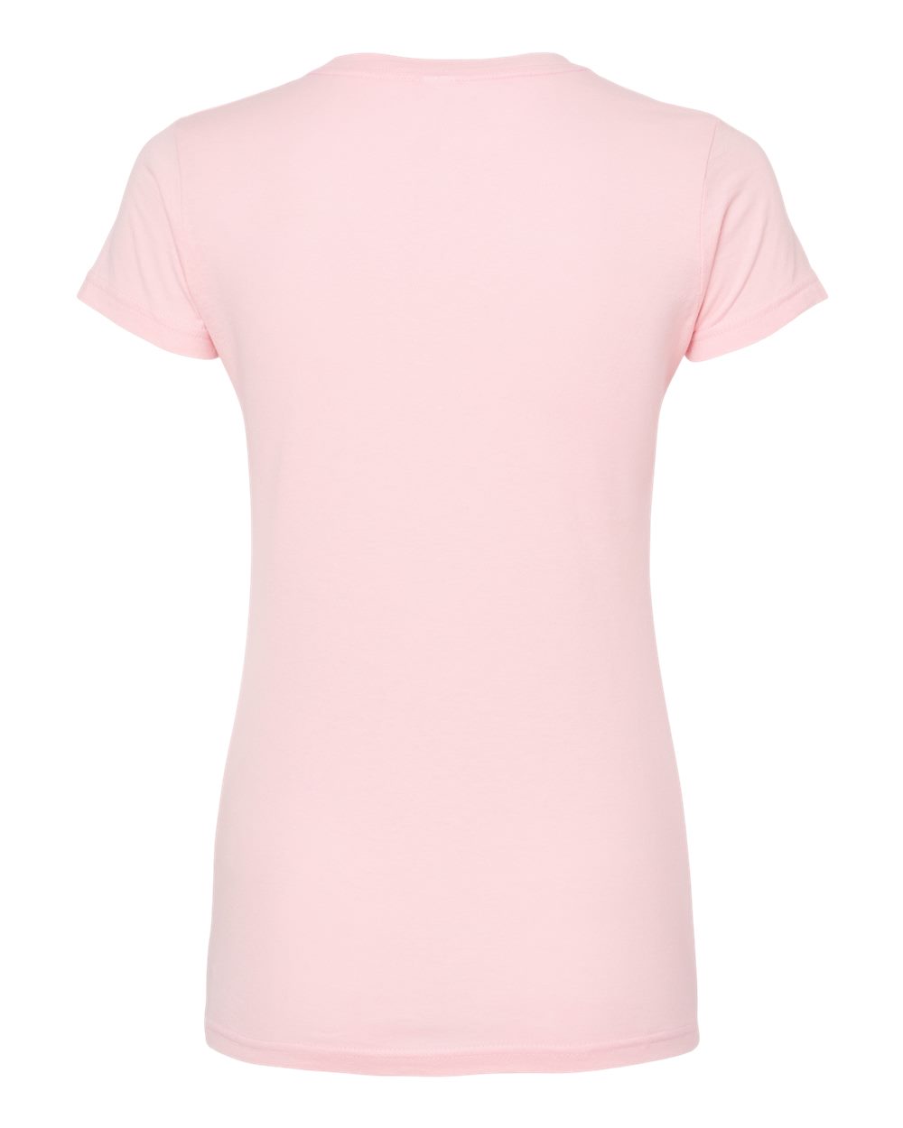 Women's Fine Jersey Slim Fit T-Shirt - Back - B20159122 - Pink
