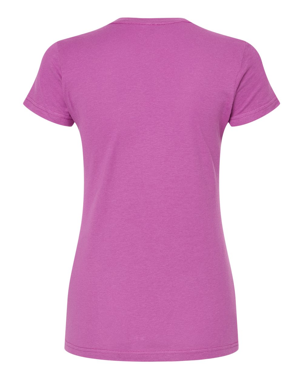 Women's Fine Jersey Slim Fit T-Shirt - Back - B20159302 - Orchid