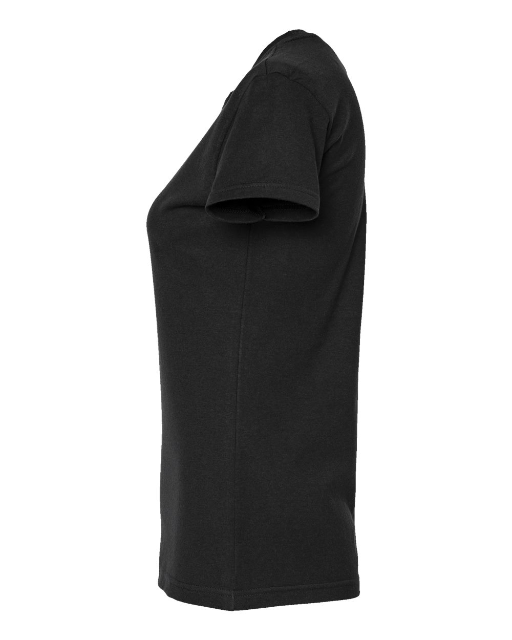 Women's Fine Jersey Slim Fit T-Shirt - DirectSide - B20159502 - Black