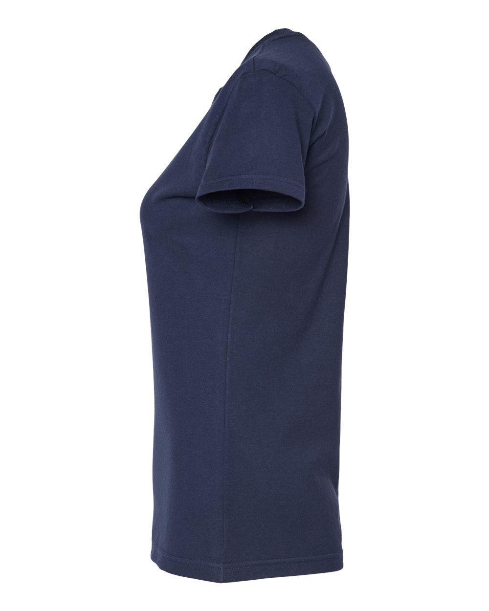 Women's Fine Jersey Slim Fit T-Shirt - DirectSide - B20159652 - Navy
