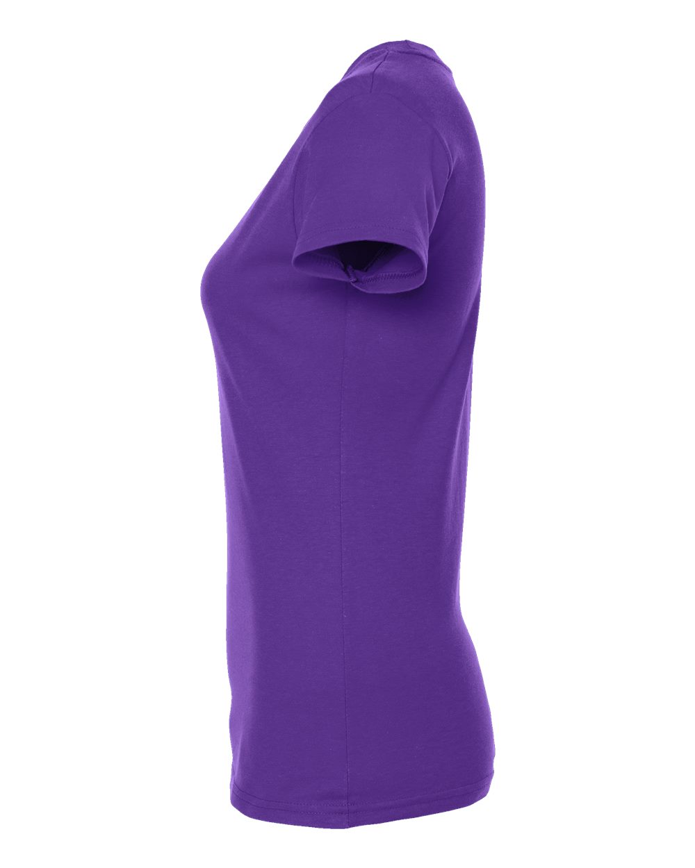 Women's Fine Jersey Slim Fit T-Shirt - DirectSide - B20159672 - Purple