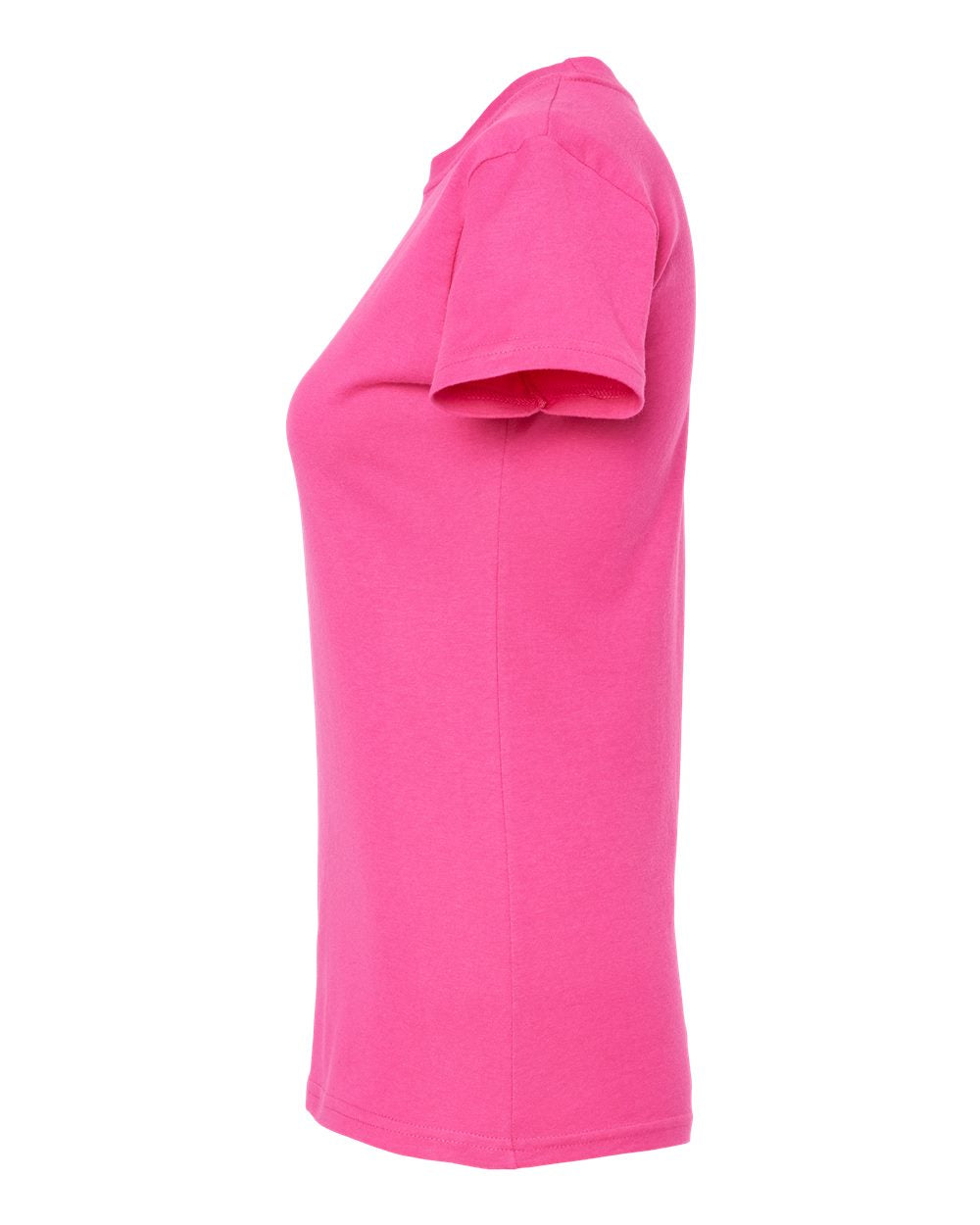 Women's Fine Jersey Slim Fit T-Shirt - DirectSide - B20159692 - Fuchsia